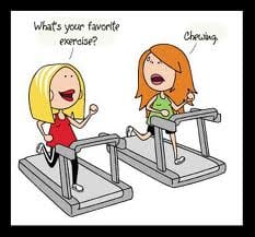 exercising